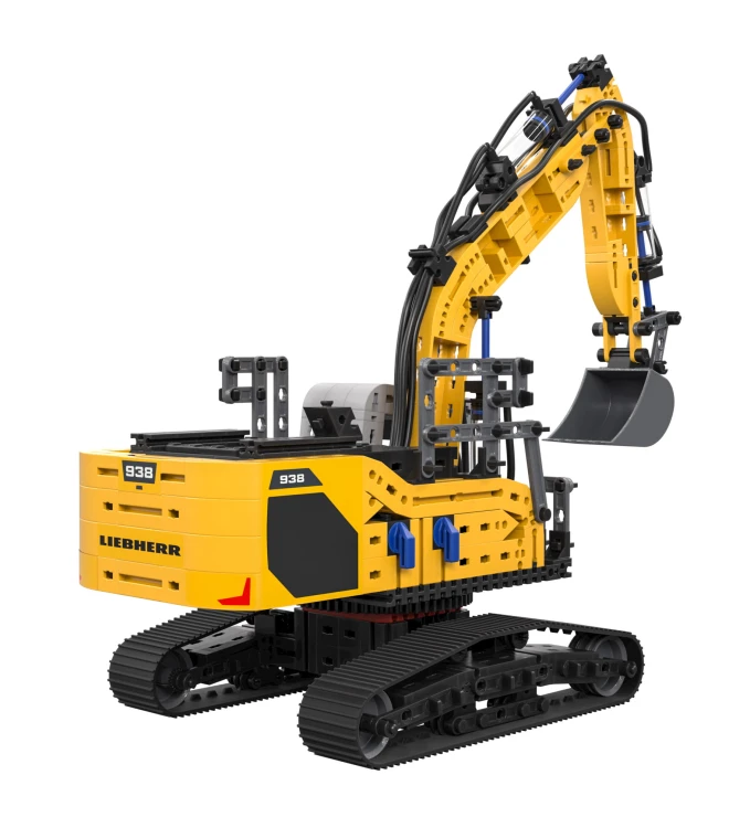 Liebherr R 938 - realistyczny model koparki z napędem pneumatycznym