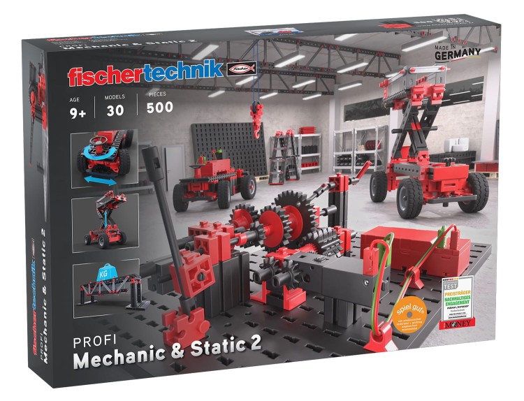 Mechanika i Statyka rozszerzony zestaw edukacyjny fischertechnik