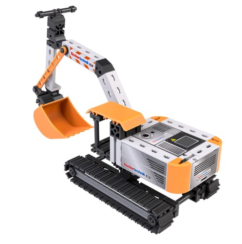 Koparka zabawka do składania dla siedmiolatka