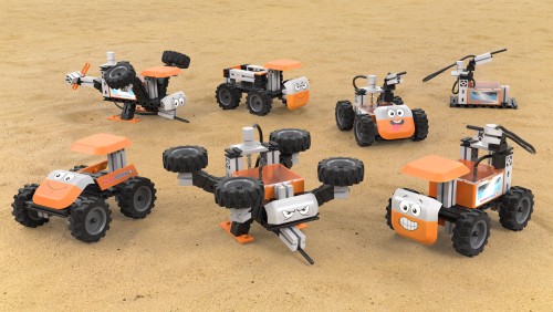 fischertechnik Junior Pro - modele do zbudowania