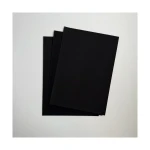 Papier welurowy, czarny do wyciemniania urządzeń optycznych (id: 615)