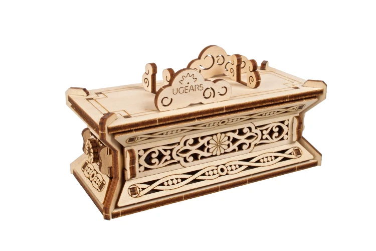 Drewniany Smok – Model Mechaniczny Ugears do składania