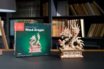 Drewniany Smok – Model Mechaniczny Ugears do składania