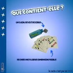 Co znajdziesz w zestawie? Butelka ze kolorowymi śrubkami i nakrętkami Karty z różnymi kombinacjami nakrętek Tajna instrukcja