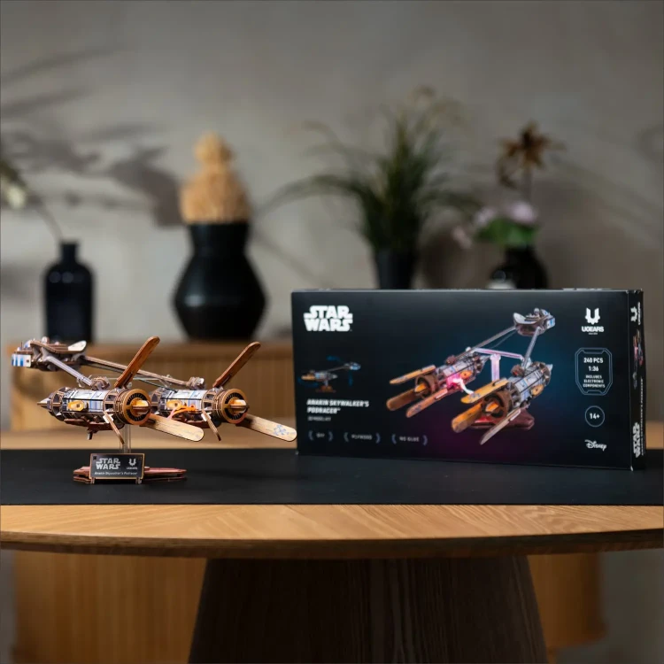 Puzzle 3D- Podracer  Anakina Star War Ugears – model DIY