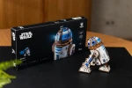 Puzzle 3D- R2D2 robot z sagi Gwiezdne Wojny  – model DIY Ugears