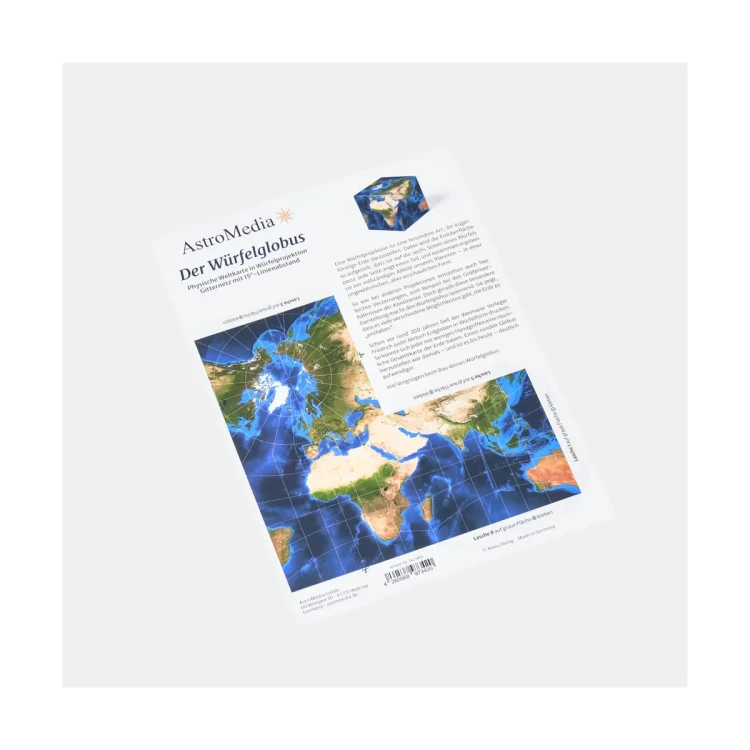 Sześcienny globus DIY