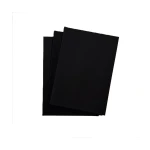 Papier welurowy, czarny do wyciemniania urządzeń optycznych (id: 615)