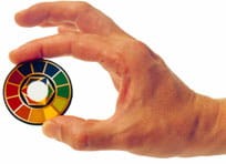 Twinky - oczko z folią dyfrakcyjną