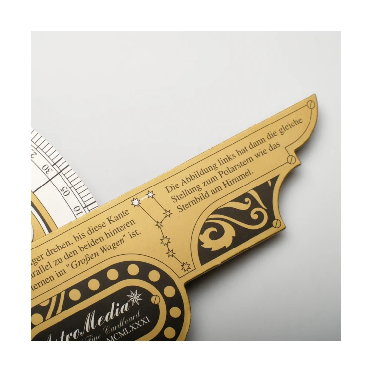 Zegar Gwiazdowy z Astrolabium - kartonowy zestaw DIY