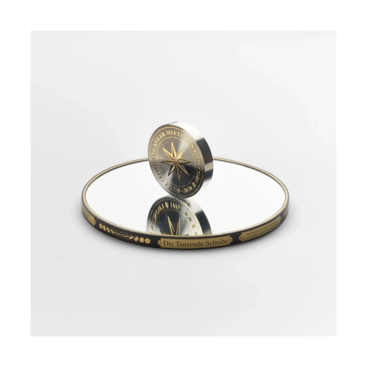 Wirujący Dysk Eulera - masywny dysk z lustrem do pokazów fizycznych