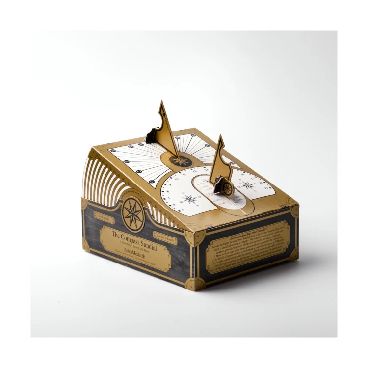 Podwójny zegar słoneczny - kartonowy zestaw do samodzielnego montażu