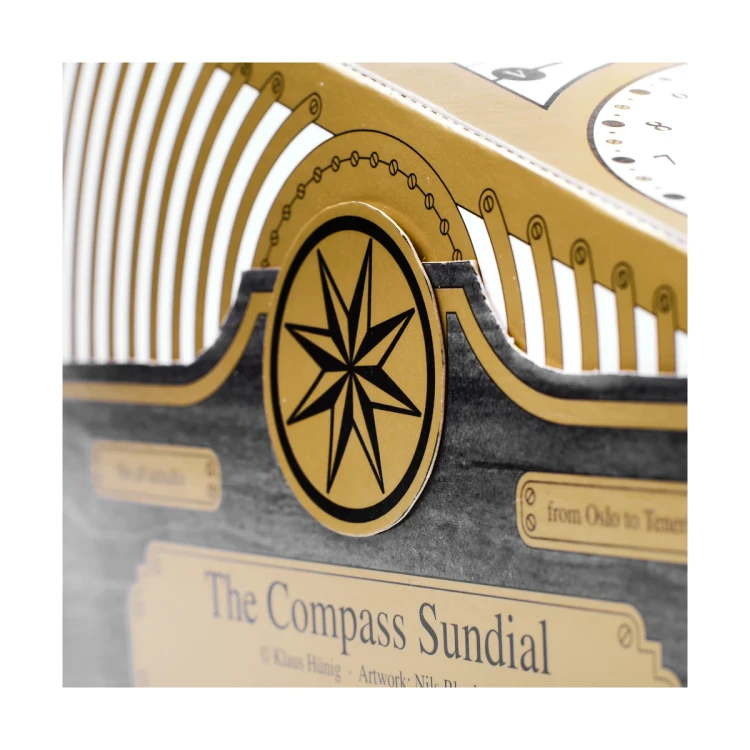 Podwójny zegar słoneczny - kartonowy zestaw do samodzielnego montażu