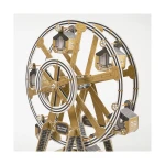 Duża karuzela z gondolami - kartonowy model do sklejania