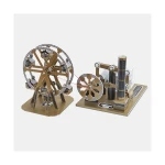 Duża karuzela z gondolami - kartonowy model do sklejania