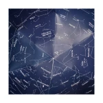 Przestrzenna mapa nieba (śr. 21 cm) do samodzielnego montażu