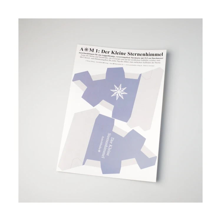 Przestrzenna mapa nieba (śr. 21 cm) do samodzielnego montażu