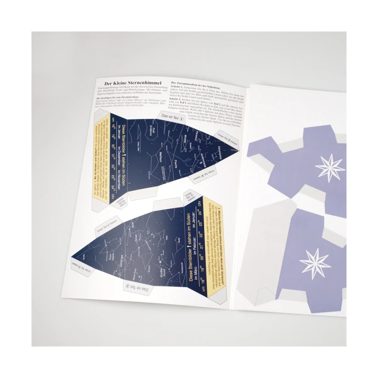 Przestrzenna mapa nieba (śr. 21 cm) do samodzielnego montażu