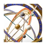 Dekoracyjny duży model - Sfera armilarna - dla astronoma