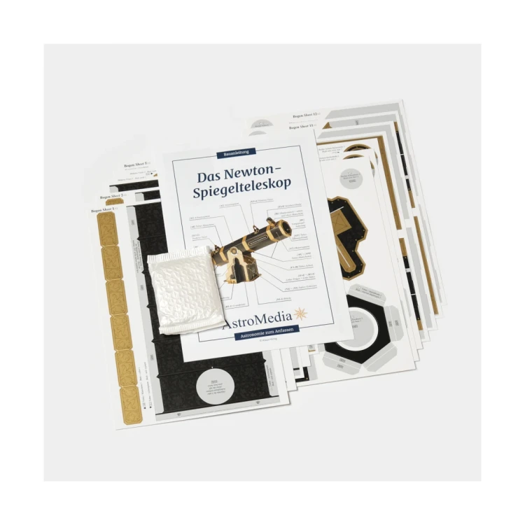 Model edukacyjny - Teleskop Newtona - zestaw do samodzielnego montażu