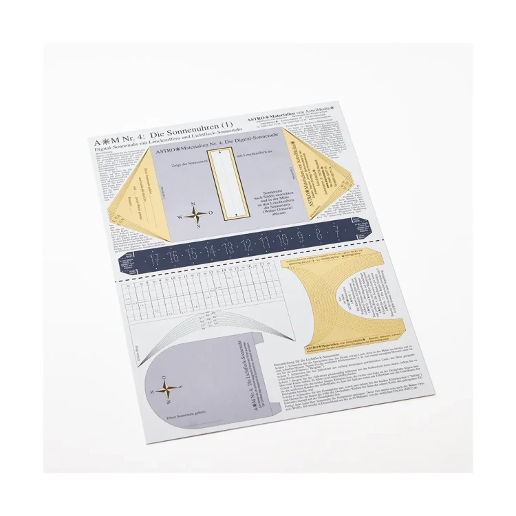 Dwa proste zegary słoneczne 1 do samodzielnego montażu