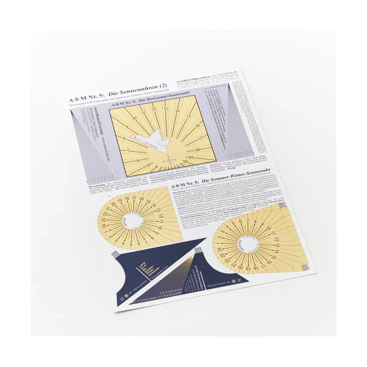 Dwa proste zegary słoneczne 2 do samodzielnego montażu