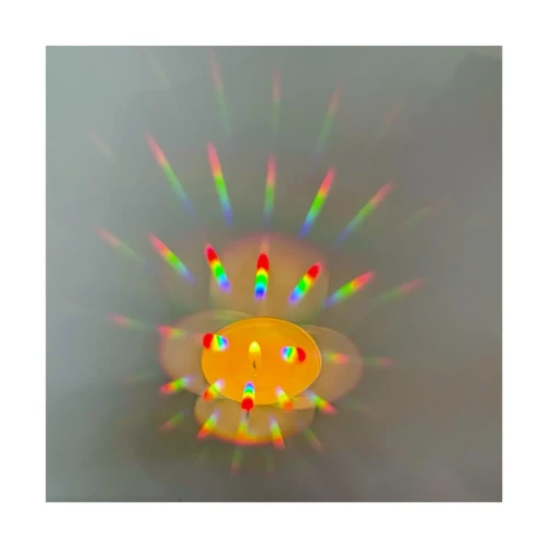 Okulary barwne "Goethe" z folią dyfrakcyjną