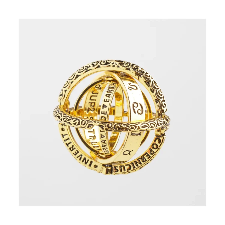 Pierścień Astronoma; mini sfera armilarna - prezent dla miłośnika astronomii