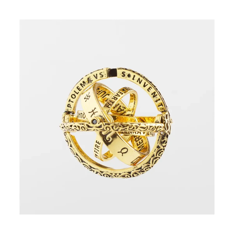 Pierścień Astronoma; mini sfera armilarna - prezent dla miłośnika astronomii