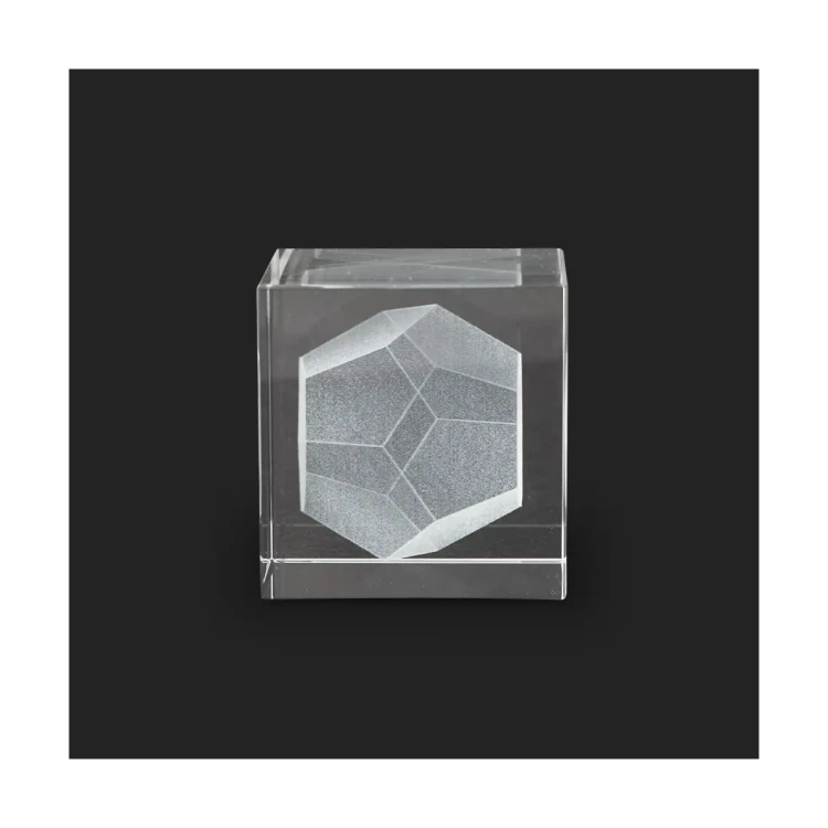 Przycisk do papieru "dodekaedr"