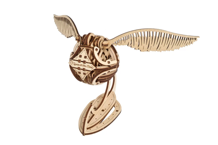 Złoty Znicz Harry Potter drewniane puzzle 3d Ugears