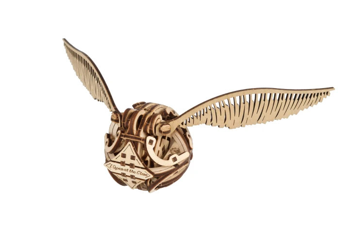 Złoty Znicz Harry Potter drewniane puzzle 3d Ugears