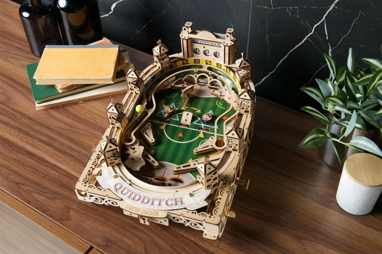 Pinball Quidditch drewniane puzzle 3d Ugears