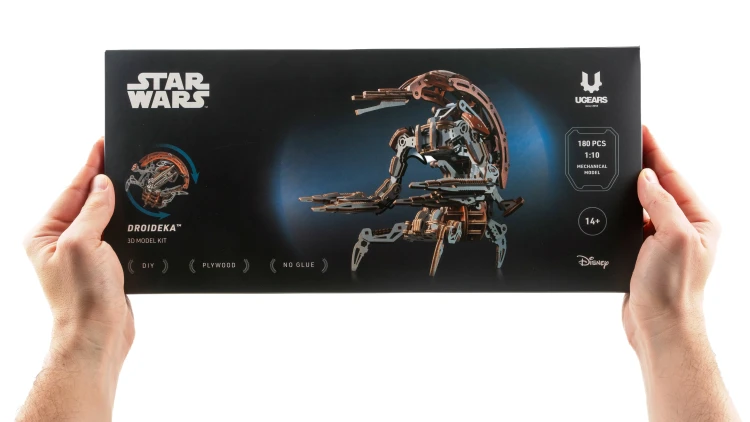Droideka Star Wars – ruchomy model 3D do składania Ugears