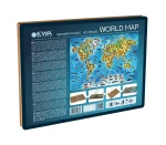 Puzzle 2d - Mapa świata do zamocowania na ścianie