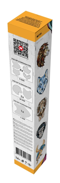 Nalepka do montażu puzzli na ścianie