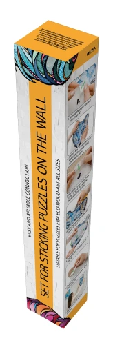 Nalepka do montażu puzzli na ścianie