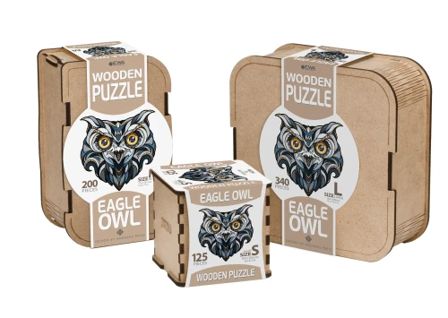 Puzzle 2d - Sowa - dekoracja ścienna