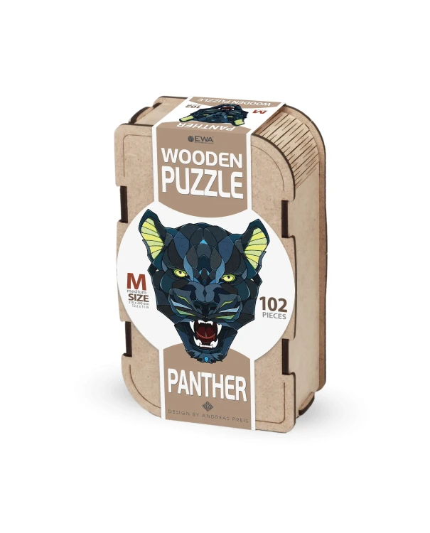 Puzzle 2d - Pantera M - dekoracja ścienna