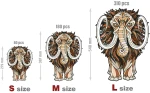 Puzzle 2d - Mamut - dekoracja ścienna