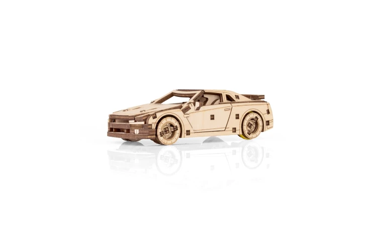 Mini samochodzik SuperCar- łatwe puzzle mechaniczne 3D