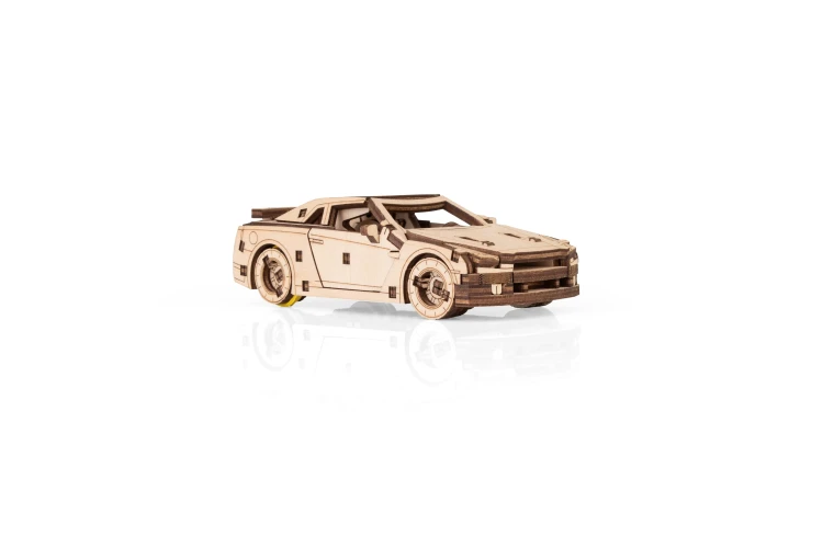 Mini samochodzik SuperCar- łatwe puzzle mechaniczne 3D