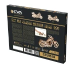 Motocykl Cruiser - ruchome, drewniane, mechaniczne puzzle 3D