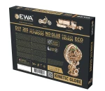 Ruchomy globus - drewniane, mechaniczne puzzle 3D