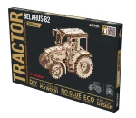 Traktor BELARUS-82- drewniane, mechaniczne puzzle 3D