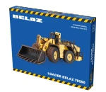 Drewniany model Biełaz 78250, 230 el. ciężka ładowarka do składania 3d