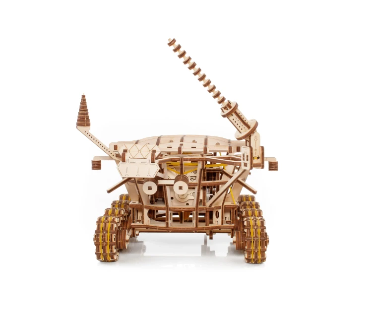 Łazik księżycowy Łunochod - mechaniczne puzzle 3d