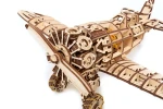 Drewniany model samolotu 346 el. drewniane puzzle 3d