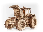 Traktor - drewniane, mechaniczne puzzle 3D
