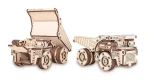 Wywrotka BELAZ Mini - drewniane, mechaniczne puzzle 3D